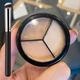 Paleta corectoare (concealer) 3 nuante, crema, acoperire completa, hidratant, cu efect de primer, Multicolor, 0.5 g