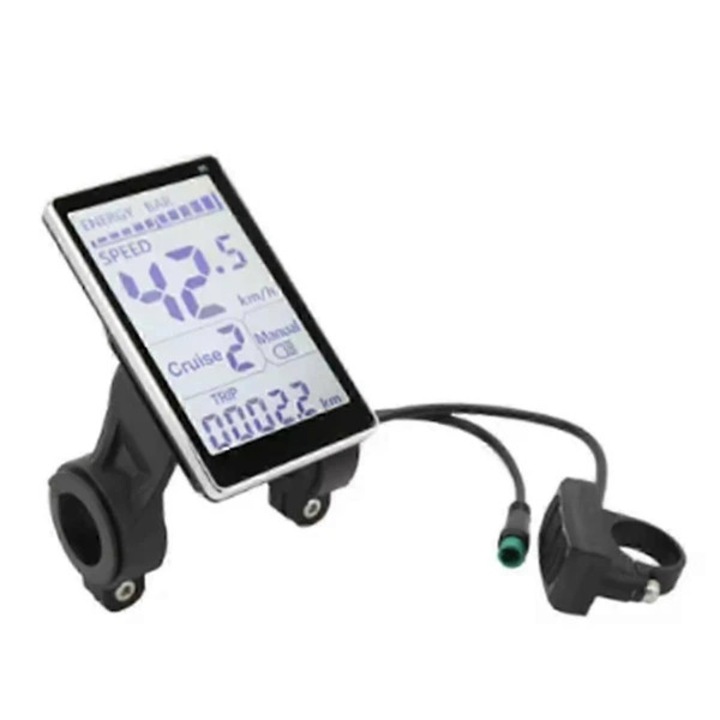 Ciclocomputer LCD univerzális 5 tűs, vízálló, fekete, 31.8x22.2mm