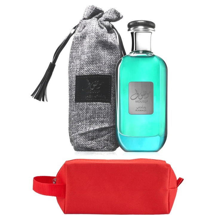 Set Parfum Ard Al Zaafaran Mousuf Ramadi 100 ml Ard Al Zaafaran Parfum Arabesc, Barbati Femei Unisex, Gentuta parfumuri