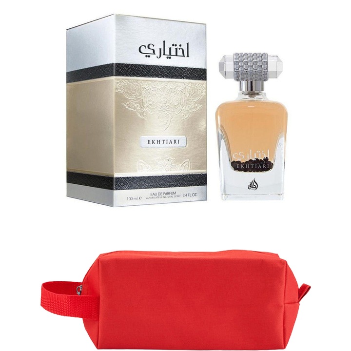 Set Parfum Lattafa Ekhtiari 100 ml Lattafa Parfum Arabesc, Barbati, Gentuta parfumuri