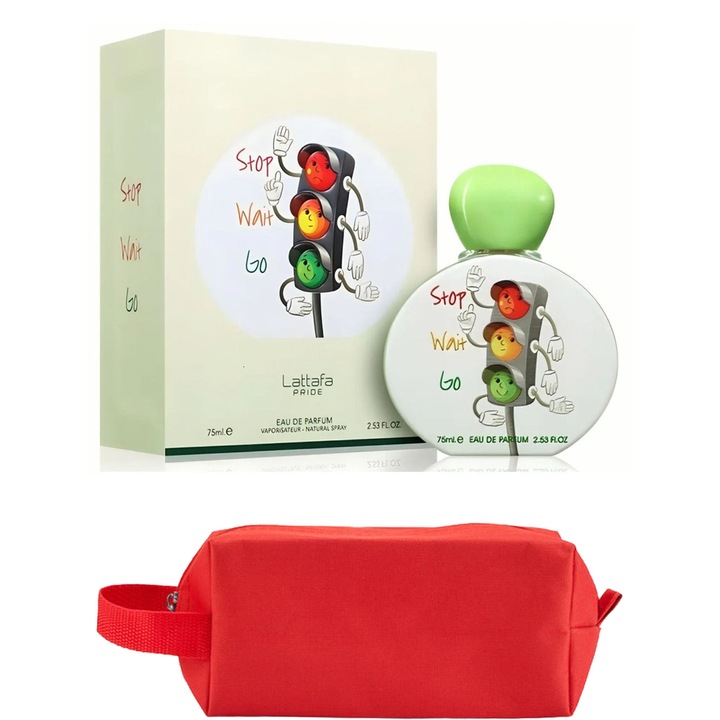 Set Parfum Lattafa Stop Wait Go 75 ml Lattafa Parfum Arabesc, Barbati Femei Unisex, Gentuta parfumuri