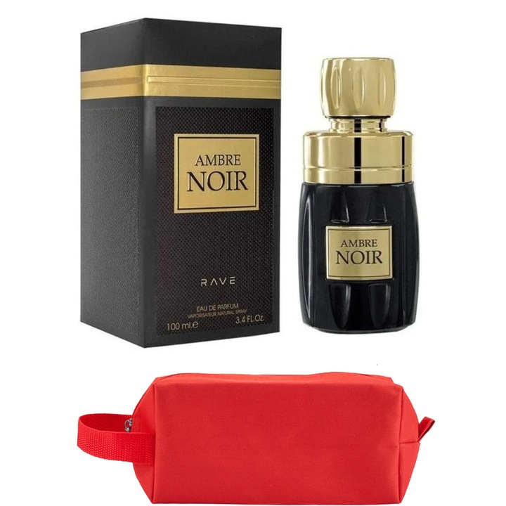 Set Parfum Lattafa Ambre Noir 100 ml Lattafa Parfum Arabesc, Barbati, Gentuta parfumuri