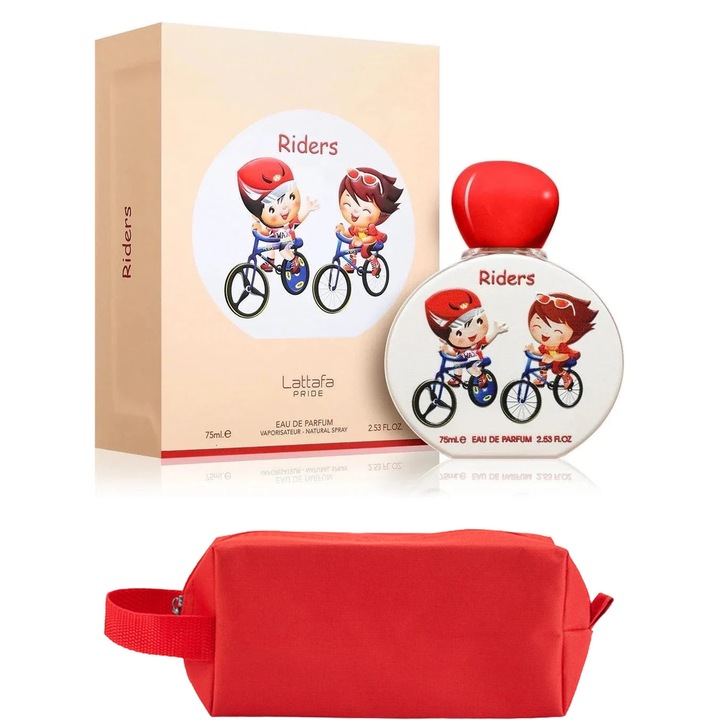 Set Parfum Lattafa Riders 75 ml Lattafa Parfum Arabesc, Barbati Femei Unisex, Gentuta parfumuri