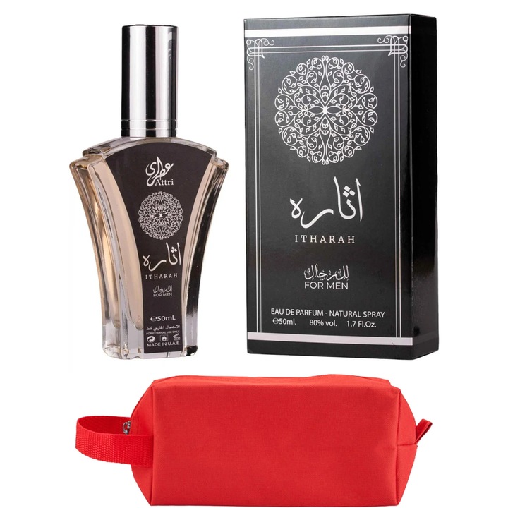 Set Parfum Attri Itharah For Man 50 ml Attri Parfum Arabesc, Barbati Femei Unisex, Gentuta parfumuri