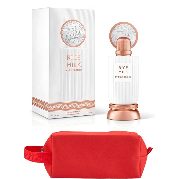 Set Parfum Gulf Orchid Rice Milk 100 ml Gulf Orchid Parfum Arabesc, Barbati Femei Unisex, Gentuta parfumuri