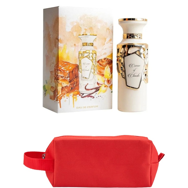 Set Parfum Fragrance World Creme Of Clouds 100 ml Fragrance World Parfum Arabesc, Barbati Femei Unisex, Gentuta parfumuri