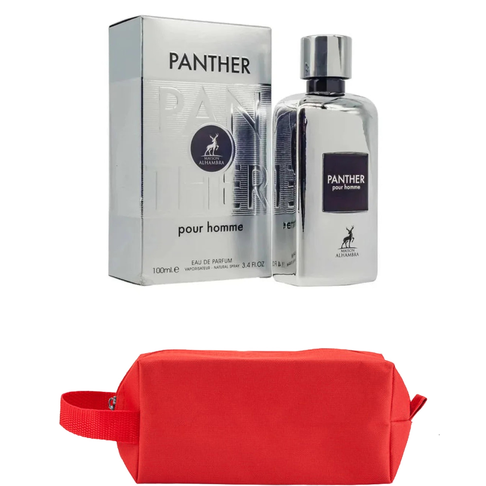 Set Parfum Alhambra Panther Pour Homme 100 ml Maison Alhambra