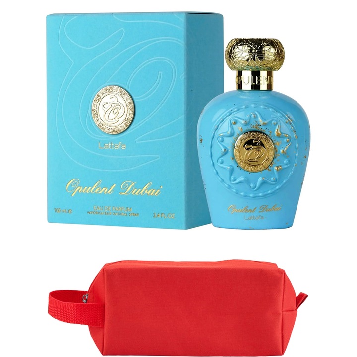 Set Parfum Lattafa Opulent Dubai 100 ml Lattafa Parfum Arabesc, Barbati Femei Unisex, Gentuta parfumuri