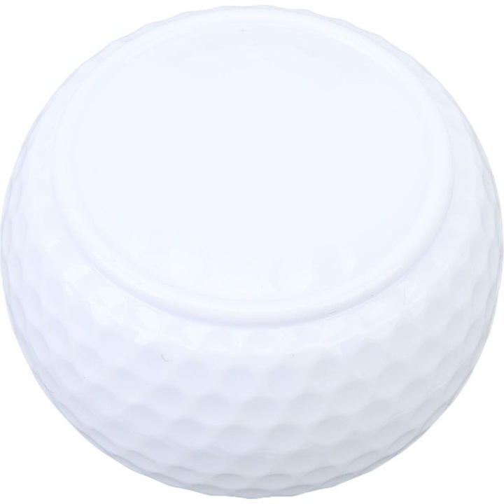 Golf edzőlabda, lapos forma, szintetikus gumi, ellenálló, hordozható