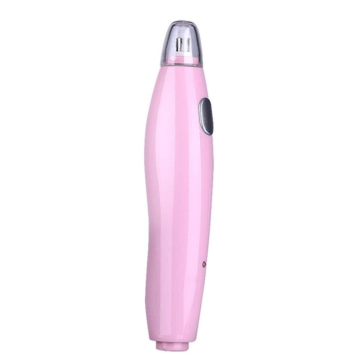Radiera electrica, set, 2 dimensiuni, roz, 9.7x2.9x17.5cm