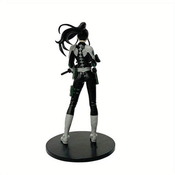 Figurina colectionara Anime Warrior, figura decorativa din PVC, cu detaliu finisat si pozitie dinamica, Multicolor, 1 buc