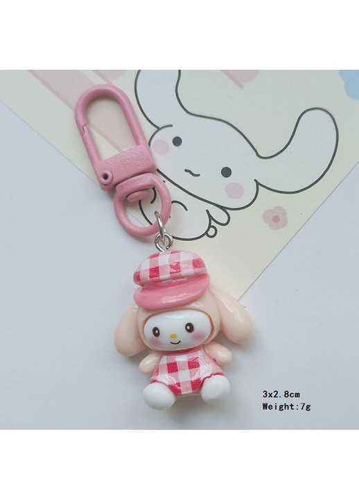 Комплект ключодържатели Sanrio My Melody многоцветен PVC
