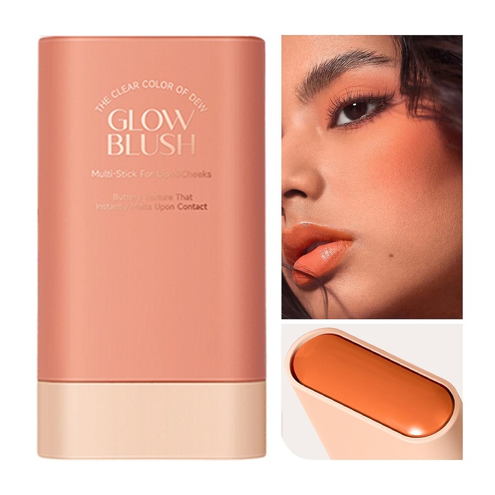 Blush cremos, 30g, hidratant, rezistent la apa, roz, 8.6x4.6cm