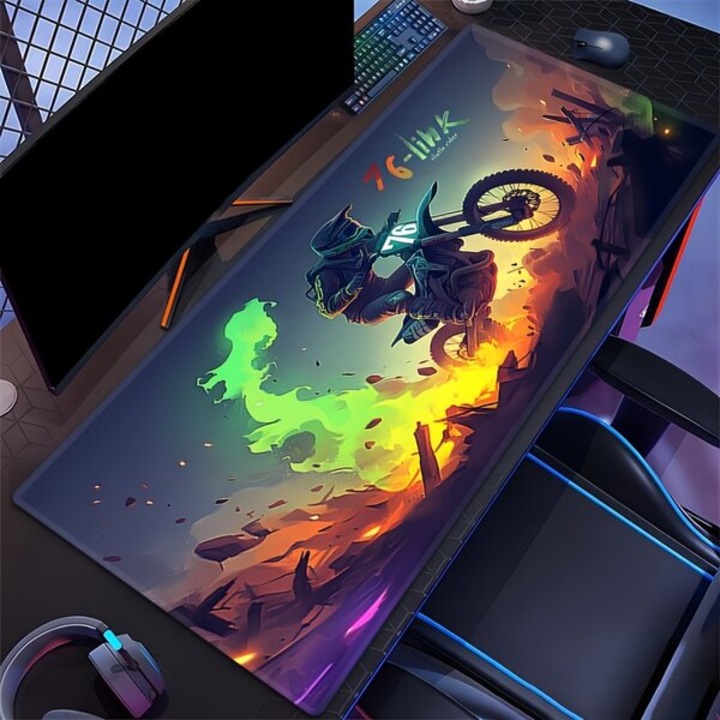 Mousepad gaming mare 90x40 cm multicolor