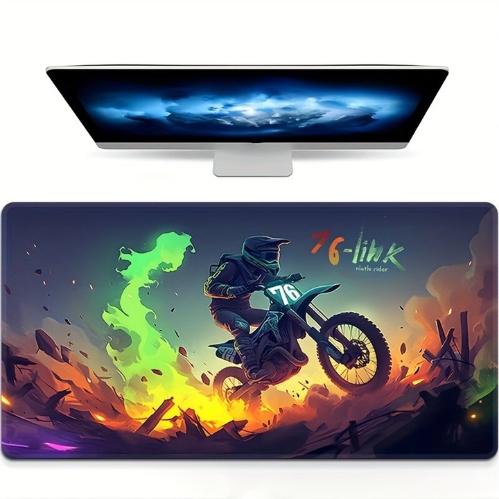 Mousepad gaming mare 90x40 cm multicolor