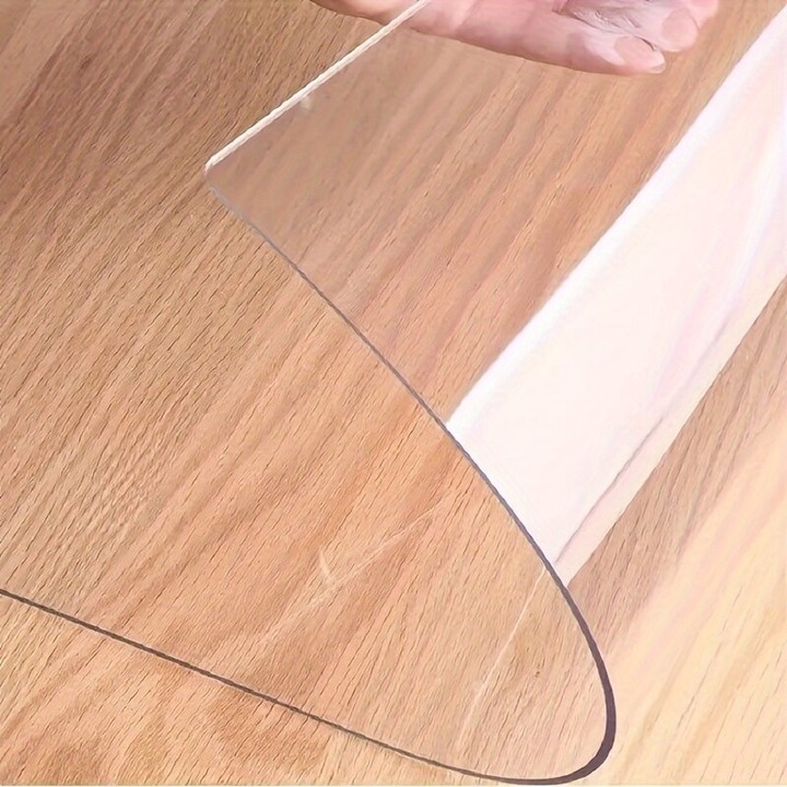 Átlátszó PVC asztalterítő/asztalvédő 60x140cm