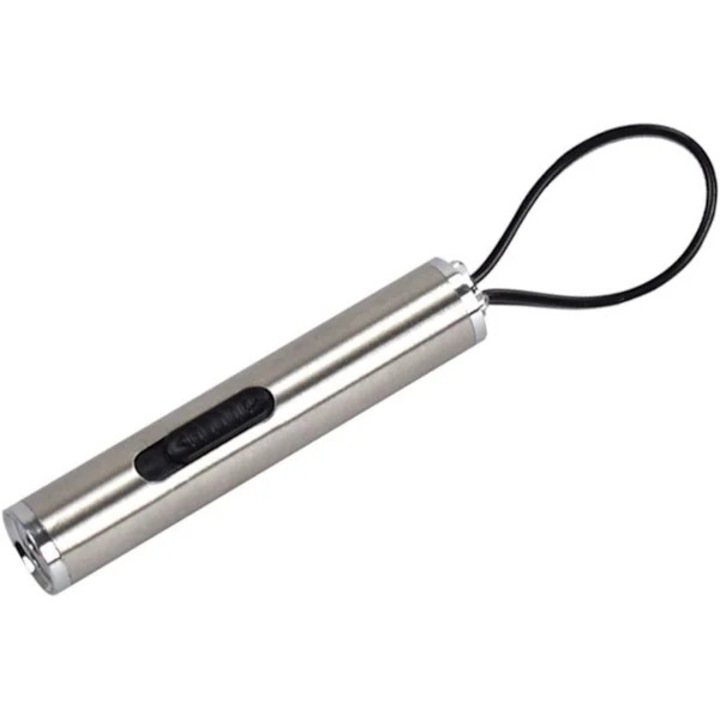 Mini többfunkciós 2 az 1-ben UV LED lámpa, fehér, 6.8x1.3cm