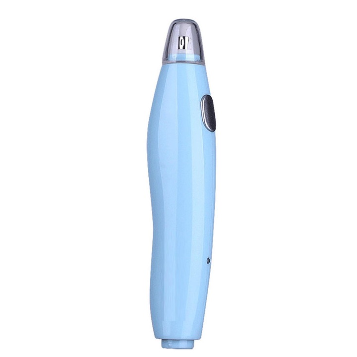 Radiera electrica, set, 2 dimensiuni, albastru, 9.7x2.9x17.5cm