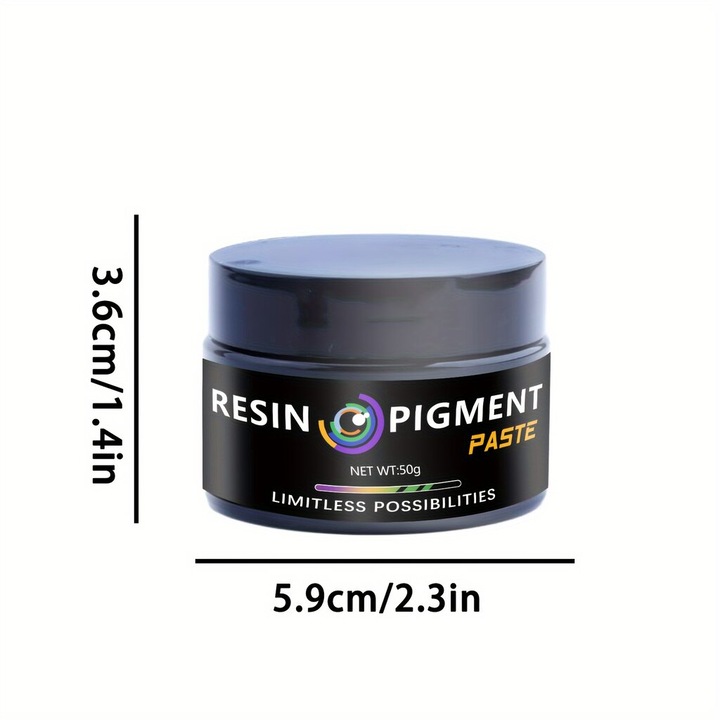 Epoxigyanta pigmentpaszta, kék, 50ml, kézműves készlet