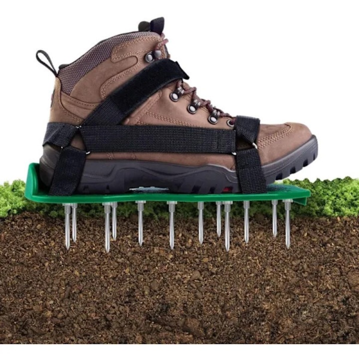 Sandale aeratoare gazon cu velcro ajustabil, antiderapante, marimi universale