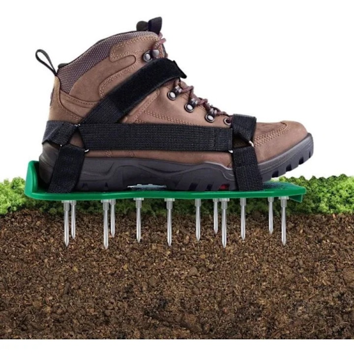 Sandale aeratoare gazon cu velcro ajustabil, antiderapante, marimi universale