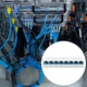 Суич Ethernet 8 порта 100Mbps, безшумен, 13,2x5,5x8см