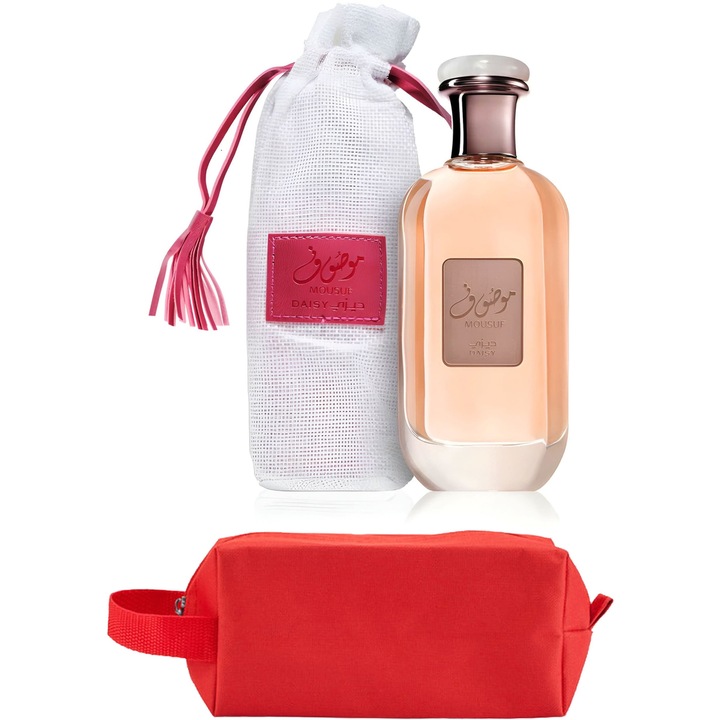 Set Parfum Ard Al Zaafaran Mousuf Daisy 100 ml Ard Al Zaafaran Parfum Arabesc, Femei, Gentuta parfumuri
