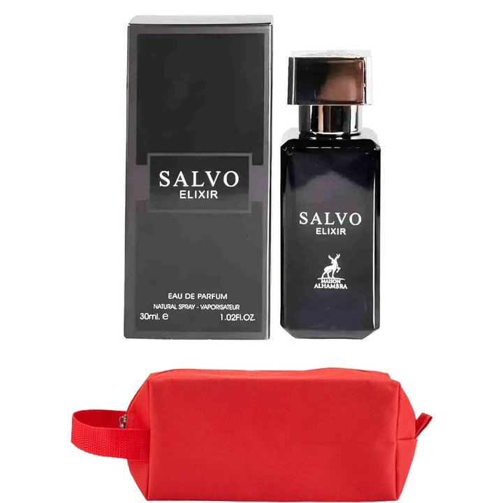 Set Parfum Alhambra Salvo Elixir 30 ml Maison Alhambra Parfum Arabesc, Barbati, Gentuta parfumuri