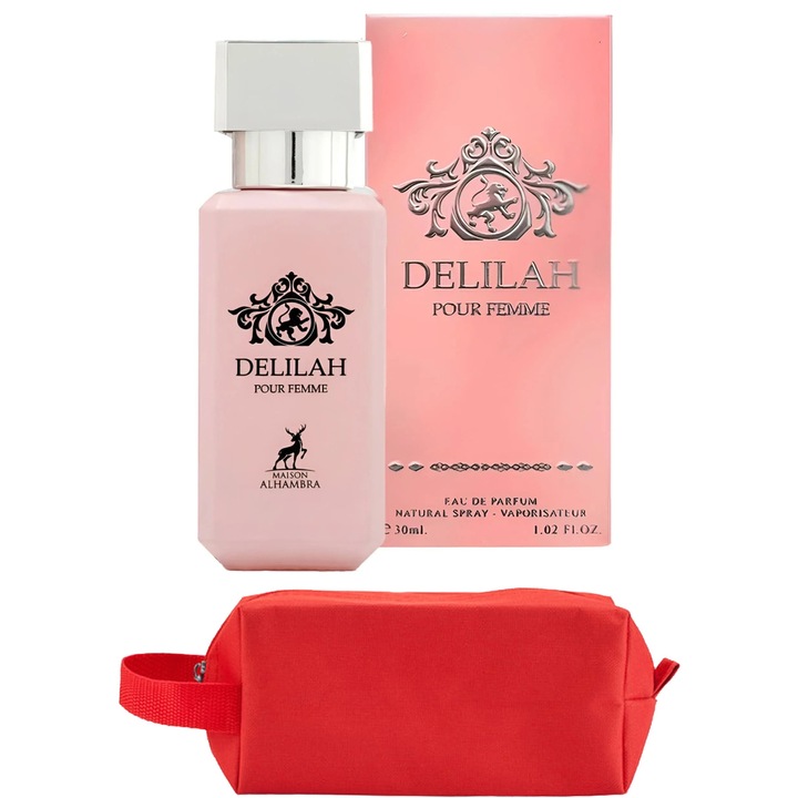 Set Parfum Alhambra Delilah Pour Femme 30 ml Maison Alhambra Parfum Arabesc, Femei, Gentuta parfumuri