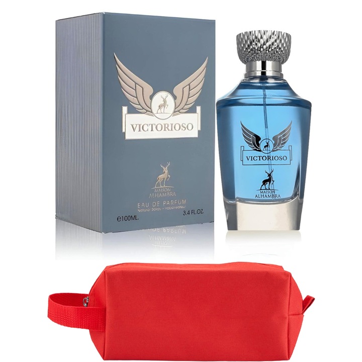 Set Parfum Alhambra Victorioso 100 ml Maison Alhambra Parfum Arabesc, Barbati, Gentuta parfumuri