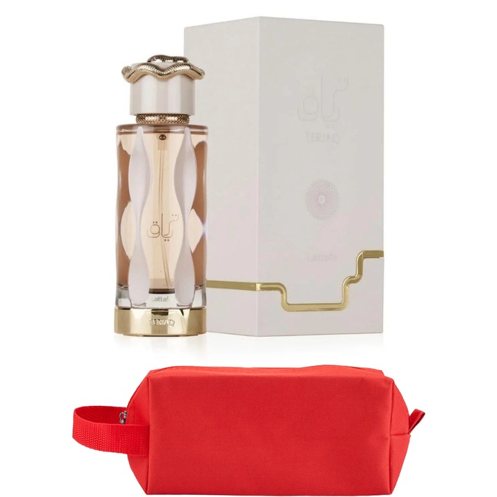 Set Parfum Lattafa Teriaq 100 ml Lattafa Parfum Arabesc, Barbati Femei Unisex, Gentuta parfumuri