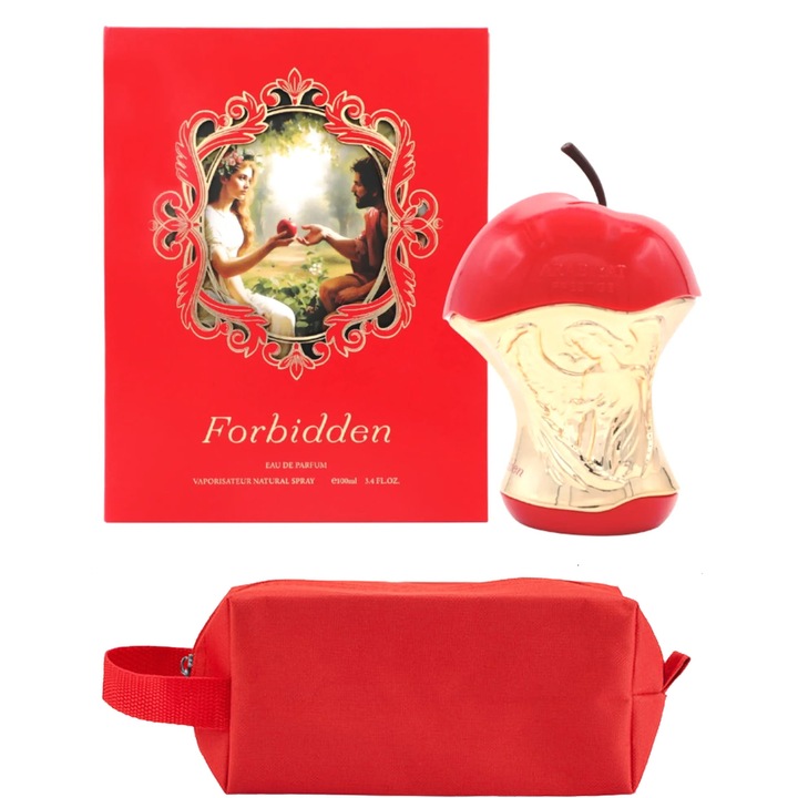 Set Parfum Arabiyat Prestige Forbidden Women 100 ml Arabiyat Parfum Arabesc, Femei, Gentuta parfumuri