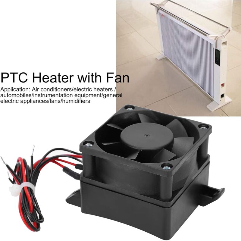 Incalzitor electric ceramic PTC 300W multicolor 14cm - eMAG.ro