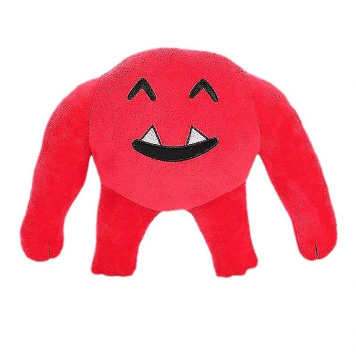 Papusa de plus Garten of Banban Stil 019, jucarie din plus moale, umpluta cu bumbac, educationala pentru copii, rosu, 15-30 cm, 1 buc
