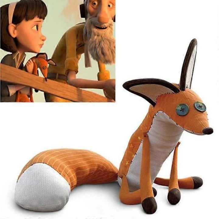 Plüssjáték, Le Petit Prince, 40 cm, sárga, textil anyag