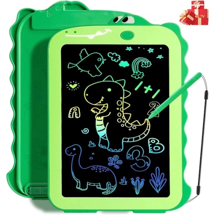 Tabla de desen LCD pentru copii, jucarie educativa, multicolor, 30x20cm