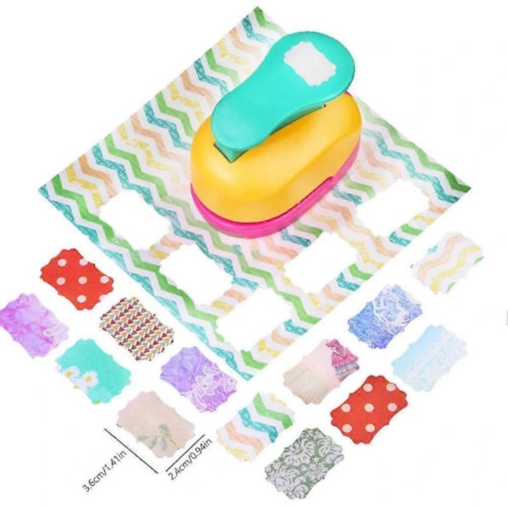 Set creativ pentru copii, instrument de embosare, plastic, 5x500cm
