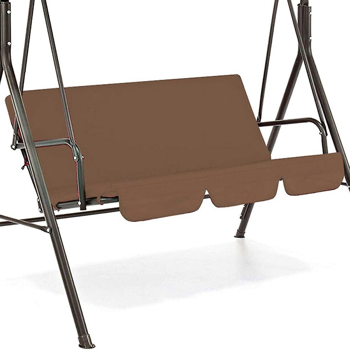 Husa scaun balansoar, impermeabila, poliester 190T, maro, 150x50x10cm