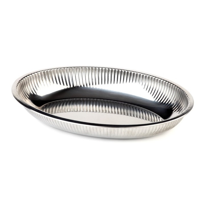 Cos Inox oval 31x21cm