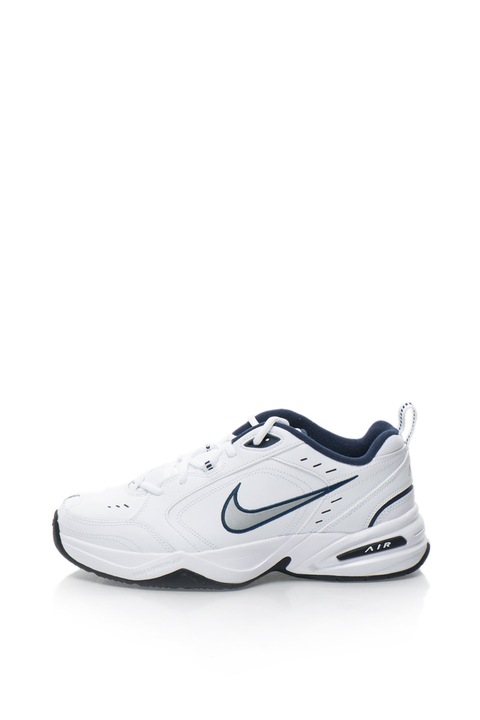 Nike, Pantofi de piele cu logo pentru fitnes Air Monarch IV