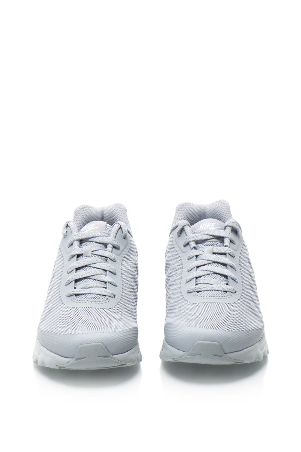 Nike, Pantofi sport cu insertii de plasa Air Max Invigor, Gri