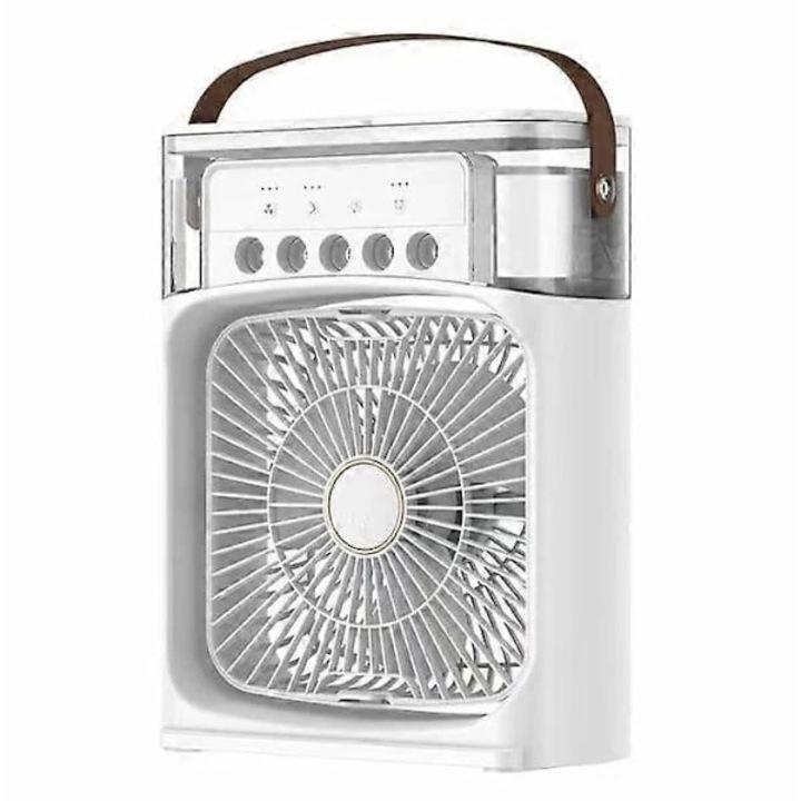 Racitor evaporativ portabil / aer conditionat portabil, cu 5 duze de pulverizare, consum redus de energie, alb, 1 buc