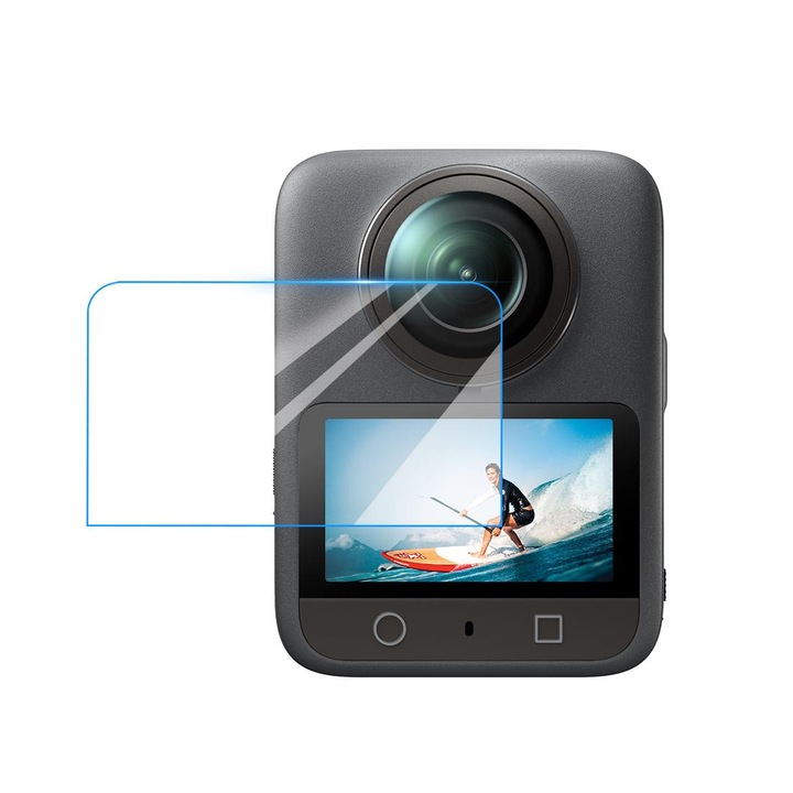 Защита от закалено стъкло 9H за DJI Osmo 360, PULUZ