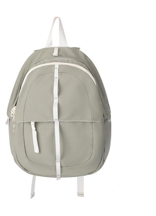 Női hátizsák, nagy kapacitású, nylon, zöld, GG17041