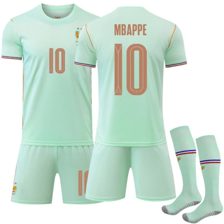 Gyermek és felnőtt futballmez zoknival, 2026-os Világkupa Franciaország idegenbeli mez, 11-es számú Olise