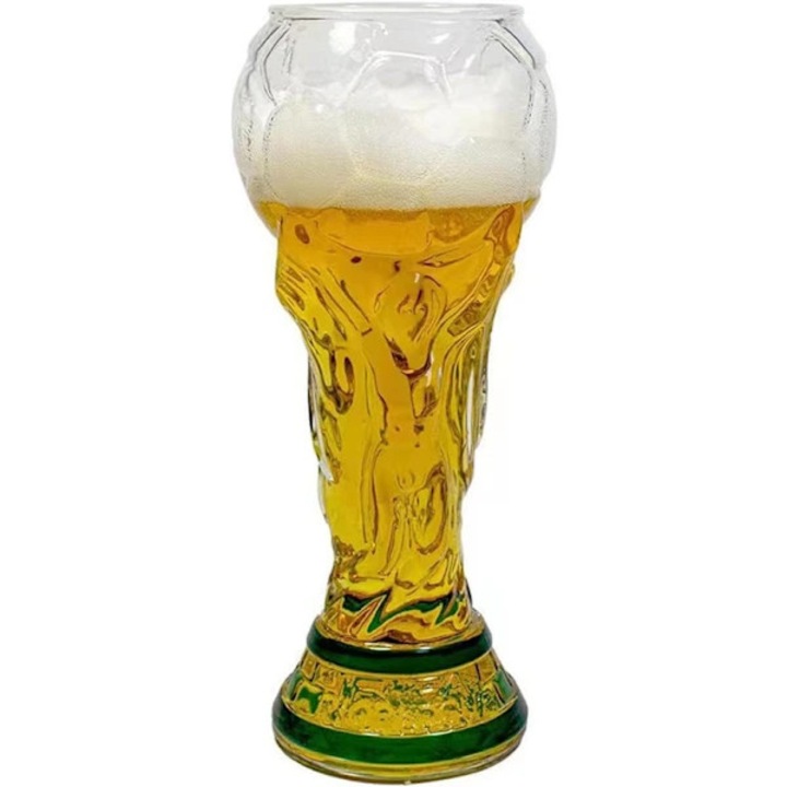 Pahar fotbal, 500 ml, transparent