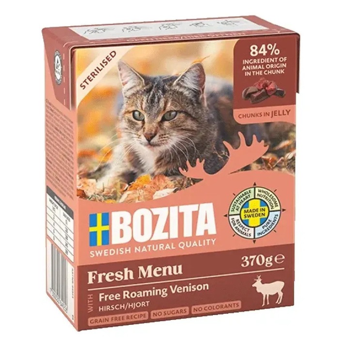 Hrana Umeda pentru Pisici BOZITA in Gelatina 12x 85g