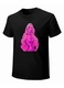 Tricou dama portret artistic bumbac, S INTL