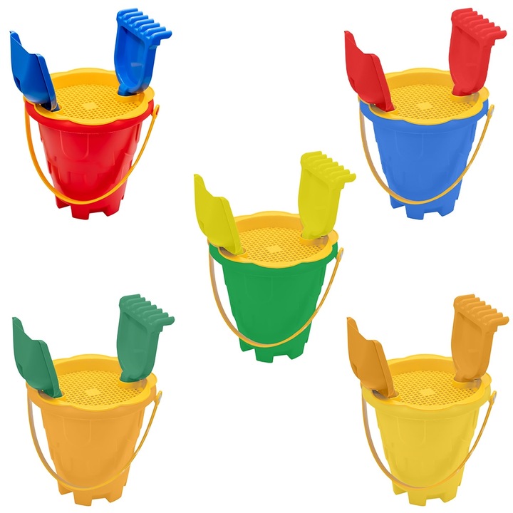 Homokozó lapát 15 cm + 3 kiegészítő - ROBENTOYS