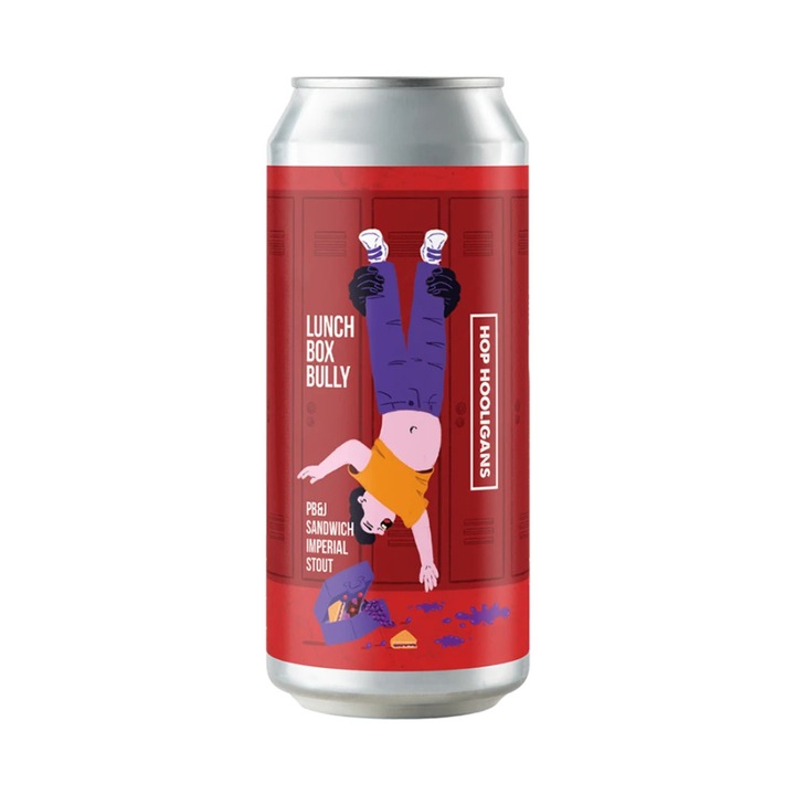Bere artizanala Hop Hooligans - Lunch Box Bully, 12% 500 ml